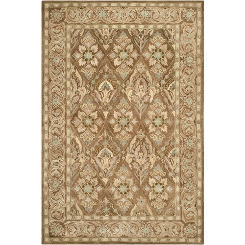 8' x 10' Brown Beige Safavieh Anatolia Collection AN587C Handmade Traditional Oriental Premium Wool Area Rug 8' x 10' Brown Beige Safavieh Anatolia Collection AN587C Handmade Traditional Oriental Premium Wool Area Rug